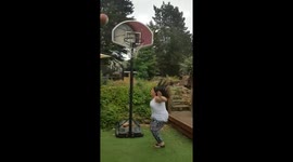 Mum tries to SLAM DUNK and fails in the worst way imaginable!