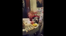 Saying 'Daddy' first time