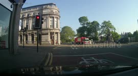 Red Light Jump Cyclist