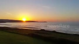 Sunset at Hayle, Cornwall