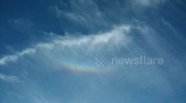 Unusual optical phenomenon