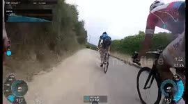 Bike Race Crash