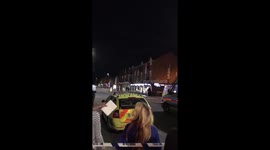 What's happening in #Wandsworth? Attacking police with Bottles and wielding a knife!!! #London #GarrettLane https://t.co/28aRmn09Hg