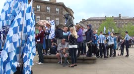 Huddersfield Premier League Victory Parade  2017