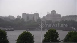 Heavy Rain hits London