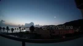 Sunrise timlapse Rhodes May 2017