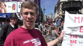 Campaign Against Arms Trade protest against UK Govt arms sell to Saudi, London,UK