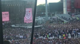 Thousands Attend One Love Manchester Concert