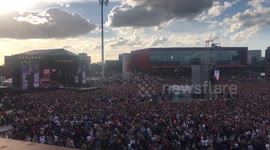 Thousands attend 'One Love Manchester' solidarity concert