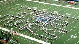Florida State Marching Band Star Wars performance