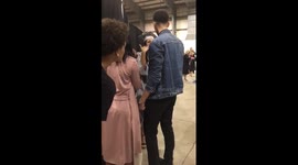 Airman surprises his sister on graduation day