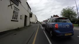 DG60 RWY crash with cyclist centre of standish