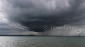 Impressive storm cell timlapse footage