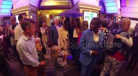 Alexandra Burke and Miranda Hart depart 'Annie' musical press night