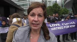 Everyone sticks together Vigil for victims of the London Bridge terrorist attack