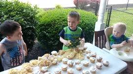 Kentucky boy is really not happy with gender reveal result