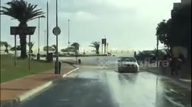 Historical storm in Cape Town