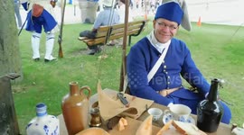 New France Militia Recruitment 1700 century Reenactment