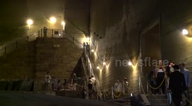 Oya Museum, like a huge underground shrine