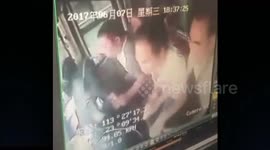 Eight injured after passenger grabs coach steering wheel