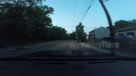 Near miss with a deer