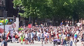 Gay Pride june 10th by Toulouse, 2017