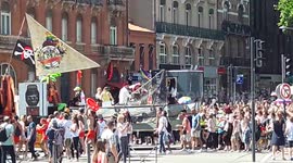 La gay Pride du 10 juin à Toulouse l'intégrale, 2017