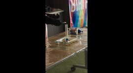Exothermic reaction (elephant toothpaste)