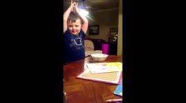 two year old smarty pants.
