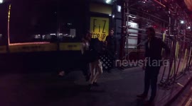 Rodrigo Alves and Marco Pierre White j Depart The Banksy Job
