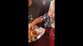 Sharing french fries