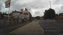 DASH CAM. PEDESTRIAN