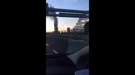 Huge plume of smoke rises from Grenfell Tower