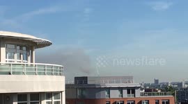 Glenfell fire seen from Putney