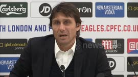 Antonio Conte laughs like a hyena during press conference