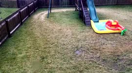 Hail storm on June 13th 2017 in Dayton Ohio.