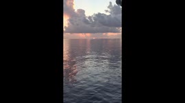 Sunset At sea