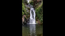Waterfall in Mendocino County, California