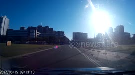 Narrowly avoided Head On crash with terrible driver