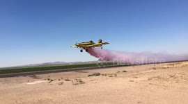 Family use plane to reveal the gender of their baby