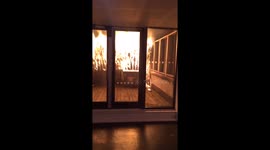 Shadwell fire east london 1am, friday 16th june