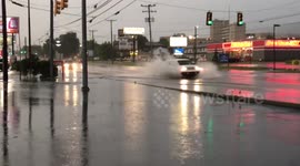 Pleasant Valley Boulevard in Altoona PA Flooded.