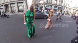 Danielle Mason arrives at the Dangerous Game premiere