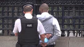 Alleged knifeman arrested outside Parliament