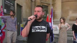 Expose the BBC's lies: Protest in solidarity with Venezuela, London, UK