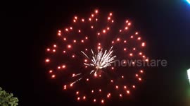 Fête de Croix Daurade : Le feu d'artifice, 2017