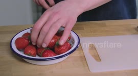 Awesome Strawberry Hack That Will Make Your Life Easier