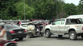 Stupid driving in Thailand