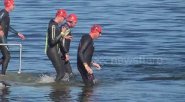 Lots Of People Turning Up On Hottest Day At Staffordshire Ironman