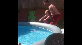Slow motion pool fun!!!